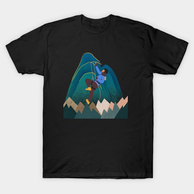 A Dance Between Rocks and Clouds T-Shirt by Gatofiero